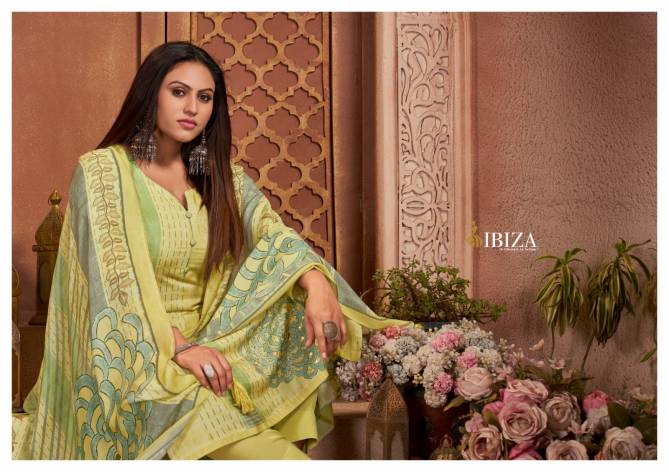 Humraahi By Ibiza Muslin Digital Printed Designer Salwar Suits Wholesale Shop In Surat